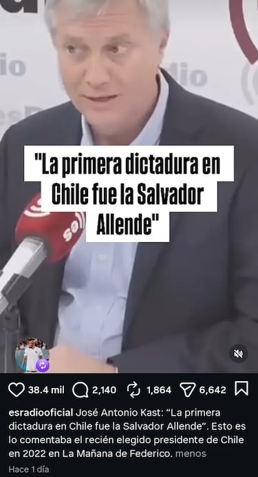 Vidal, en la polémica por video sobre Allende: “No sé quién...”