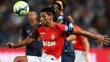 Falcao lucha en la Supercopa, pero Mónaco cae ante PSG