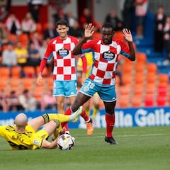 El Mirandés y el VAR frenan al Lugo