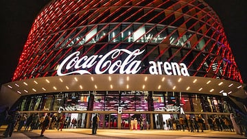 El Coca-Cola Arena, en Dubai, aspira a albergar a corto plazo la Final Four de la Euroliga.