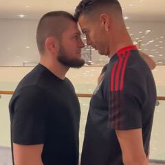 Cristiano y Khabib en un cara a cara muy especial: ¿cómo terminó?