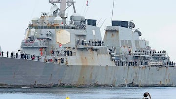 "There’s no great solution” to keeping unsightly rust off Navy ships