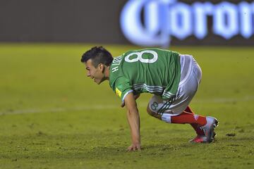 Action photo of action during the match Mexico vs Trinidad and Tobago, corresponding to the Final Hexagonal during the CONCACAF Qualifying rounds for the 2018 FIFA World Cup Russia, at Alfonso Lastras Stadium

Foto de accion durante el partido Mexico vs Trinidad y Tobago, correspondiente al Hexagonal Final durante las Eliminatorias de la CONCACAF rumbo a la Copa Mundial de la FIFA Rusia 2018, en el Estadio Alfonso Lastras, en la foto: Hirving Lozano celebra su gol de Mexico


06/10/2017/MEXSPORT/Isaac Ortiz.