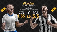 Dinamo de Kiev vs. Partizán de Belgrado: horario, TV, pronósticos y estadísticas