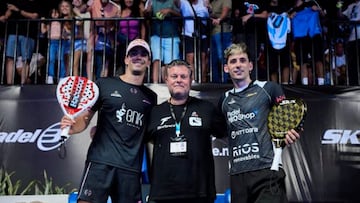 Juan Lebrón, Carlos Pozzioni, y Franco Stupaczuk.