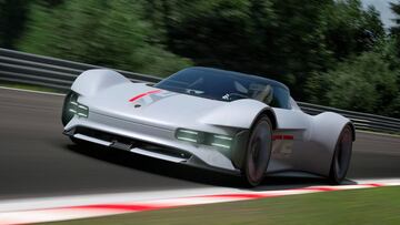 Gran Turismo 7: nuevos tráileres del Porsche Vision GT y el circuito Deep Forest Raceway