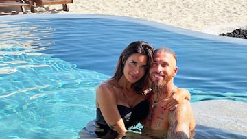 Sergio Ramos y Pilar Rubio de vacaciones en México.
Instagram