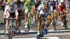 Kittel repite triunfo y Cavendish tiró a Veelers en pleno sprint