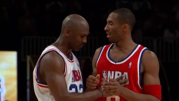 El legendario choque entre Kobe y Jordan en el All Star de 2003