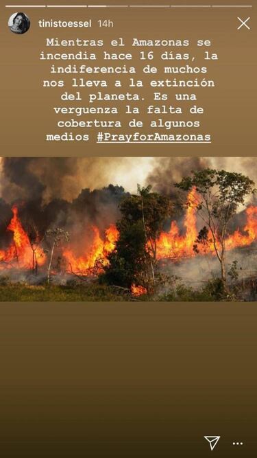 Amazonas: los mensajes de Anto Roccuzzo, Paulo Dybala, Tini y otros argentinos