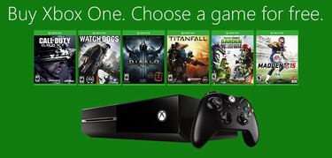 Un juego gratis comprando Xbox One en USA