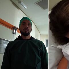 Tamara Gorro, mujer de Garay, muestra su parto