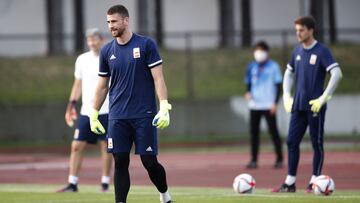 Sim&oacute;n, con la selecci&oacute;n ol&iacute;mpica