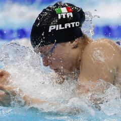 Benedetta Pilato, a lo Pellegrini: 16 años y un récord mundial