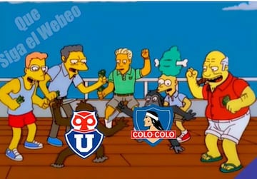 Así se burlaron de Colo Colo en las redes sociales.