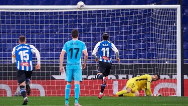 De Tomás, penalti a lo panenka, Espanyol-Leganés.