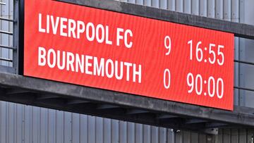 Klopp's side went on the rampage against Bournemouth at Anfield, knocking in nine goals without reply.