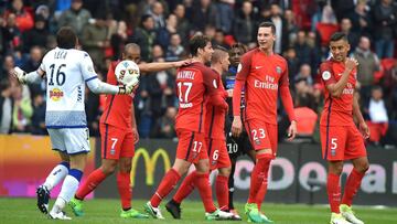 El PSG recupera la senda de la victoria a costa del colista Bastia