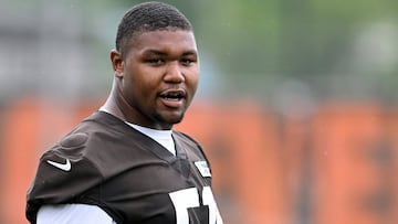 Mike Hall Jr., novato de los Browns, arrestado por violencia doméstica