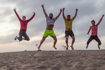 Este es el lado B de la competencia que se vive desde el 28 de noviembre en Perú. Rostros, sufrimiento y mucha alegría.