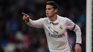 James afina su olfato goleador cuando juega Copa del Rey