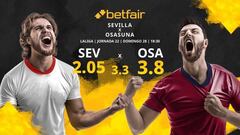 Sevilla FC vs. CA Osasuna: horario, TV, estadísticas, clasificación y pronósticos