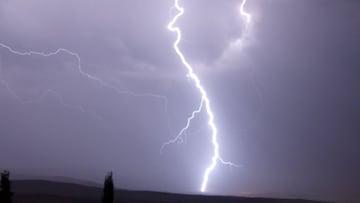 Ocho heridos por la caída de un rayo en Castelldefels