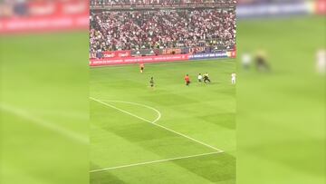 Gallese pierde la cabeza con un niño que buscaba a Messi