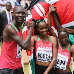 Kenia arrasa: Kamworor, Chaptai y el relevo, campeones