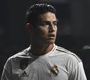 Números de James tras 2 meses de su regreso a Real Madrid