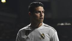 James Rodr&iacute;guez, volante de Real Madrid