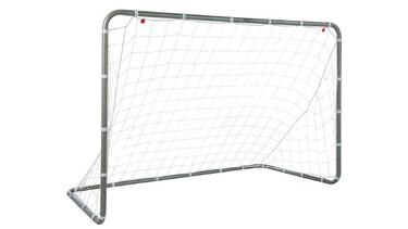 Entrena y juega donde quiera que vayas con esta portería de fútbol Amazon Basics