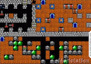 El clásico Boulder Dash será adaptado a las nuevas portátiles