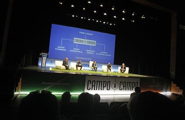 Jesús Paredes, Joan Capdevila, Toni Cabot, Marcos Senna y Javier Matallanas.