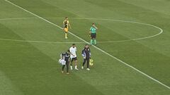 Colo Colo sufre por unas de sus figuras: dejó la cancha a los pocos minutos