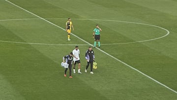Colo Colo sufre por unas de sus figuras: dejó la cancha a los pocos minutos