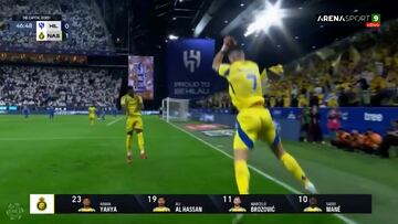 Cristiano scores a stunning goal in the Capital Derby