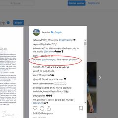 Brahim Díaz, al bético Júnior Firpo: "¡Nos vemos pronto!"