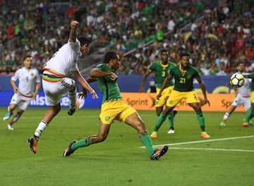 En imágenes, así fue el empate entre México y Jamaica