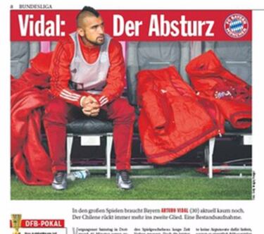 Vidal deja de ser “intocable”: Bayern analizaría su venta a Inter