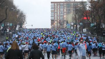 Imagen de la San Silvestre Vallecana de 2017.