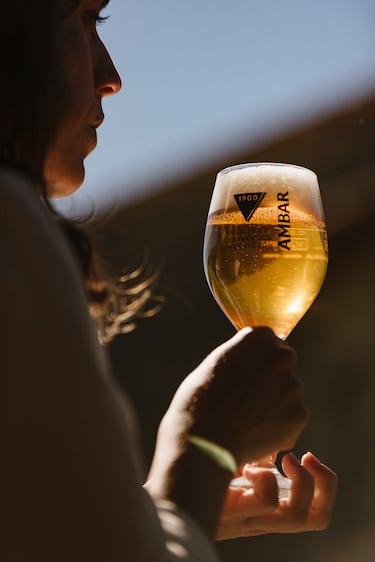 El lúpulo recién molido de Ambar Especial vale una medalla de oro