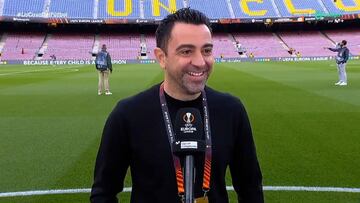 Xavi y su frase minutos antes del encuentro que ha causado todo tipo de reacciones