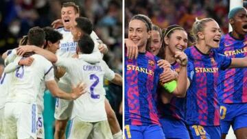 Real Madrid y Barcelona pueden reinar en Europa.