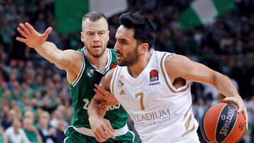 Campazzo, durante un partido