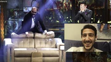 Parejo cuenta por primera vez cómo reaccionó al ver a Ignatius apu?alar su sofá