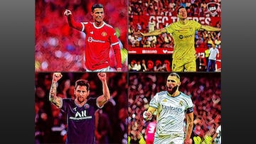 League top scorers. Cristiano, Lewa, Messi or Bezema?