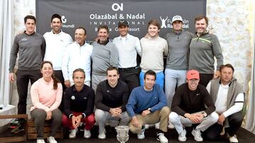 El equipo Nadal gana el torneo solidario Olazábal&Nadal