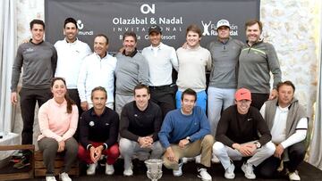 El equipo Nadal gana el torneo solidario Olazábal&Nadal