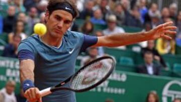 Roger Federer, en el partido ante Nadal.